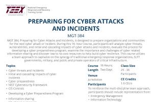 MGT-384 Informational Flyer